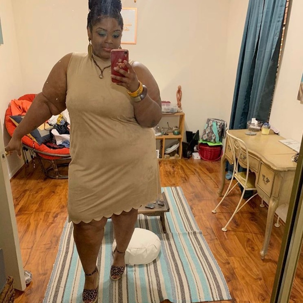 Beige Dress